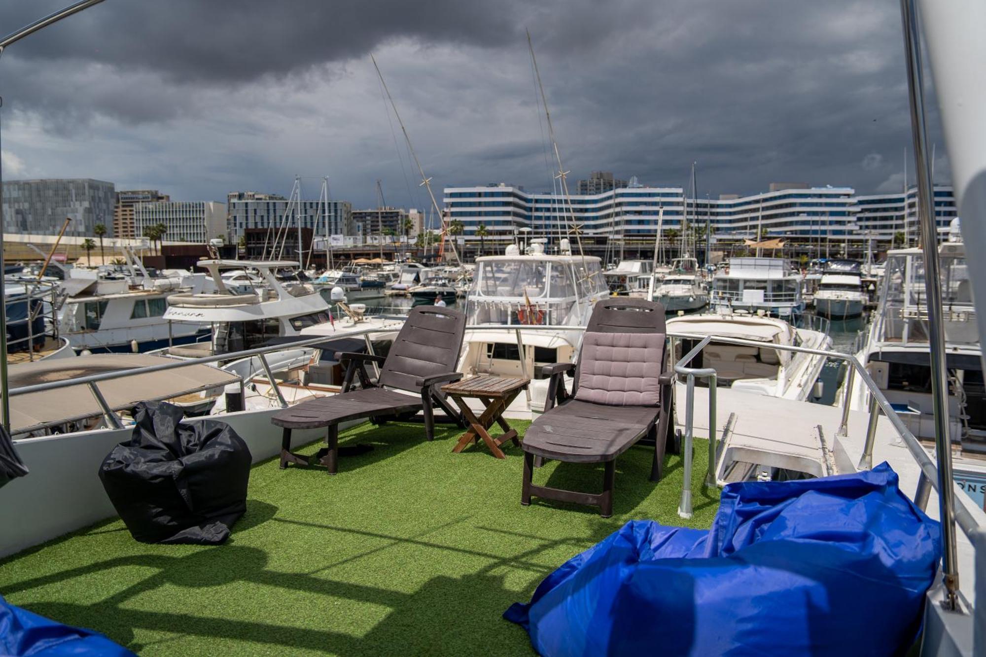 Habitacion Marineria Boat Aloha Barcelona Kültér fotó
